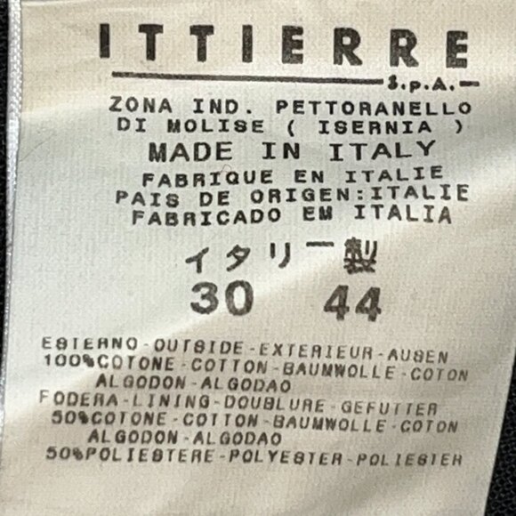 VERSACE JEANS COUTURE VINTAGE BLACK STUDDED JEANS  MADE IN ITALY  - W30 L34 TALL - Picture 11 of 16